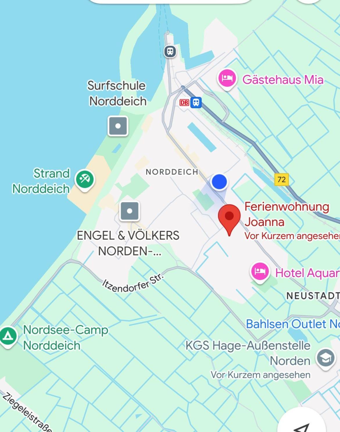 Ferienwohnung Joanna Norddeich  Bagian luar foto